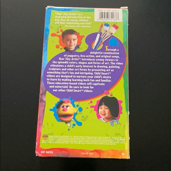 Warner Bros. Other Child Smart Your Tiny Artist Vhs Tape Poshmark